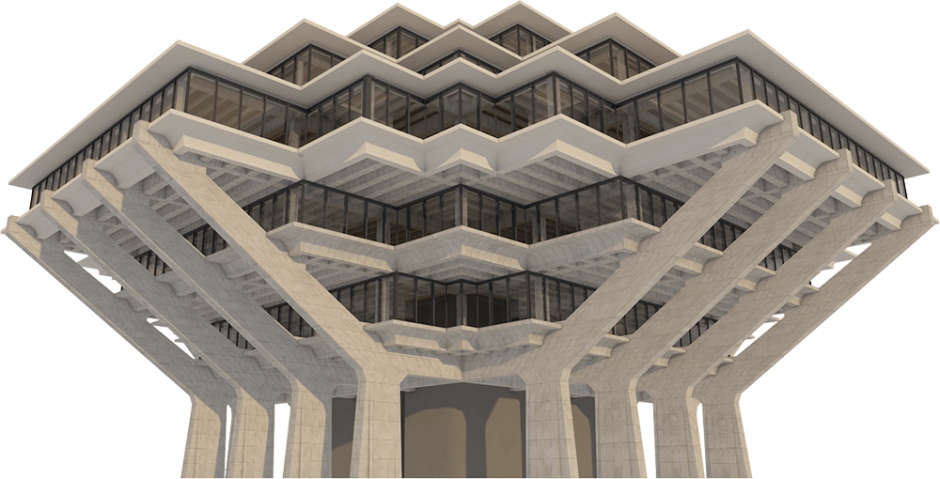 Geisel Library, San Diego, California, USA