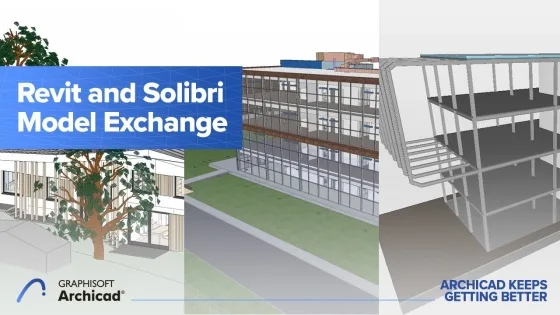 Archicad 25 Mudelite vahetus Revit-i ja Solibri-ga