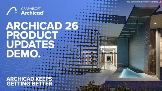 2022 Graphisoft toodete uuenduste demo videod
