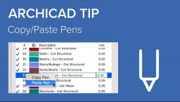 ARCHICAD Nipp - Copy-Paste pliiatseid