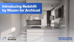 Looge vapustavaid ilupilte Archicad-s h&auml;mmastavalt kiiresti kasutades Maxon Redshift-i